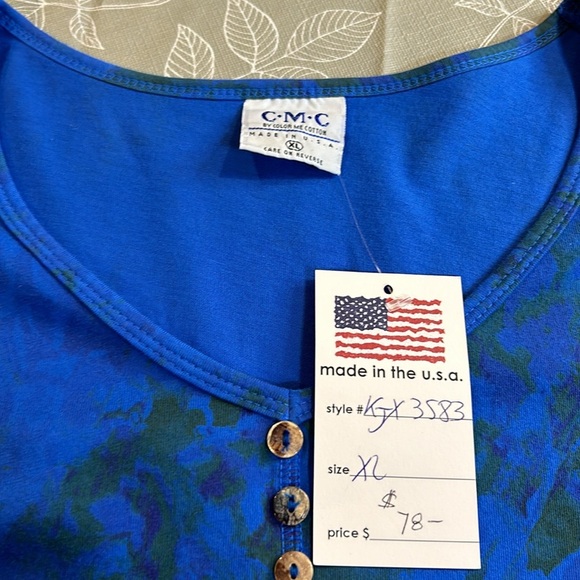 Ladies CMC 3/4 Sleeve Shirt. - Picture 2 of 4